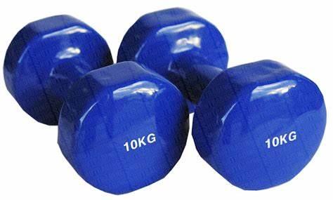 Colored Dumbbells 10kg