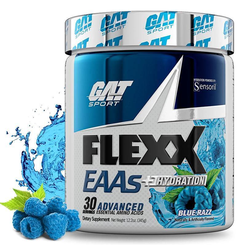 GAT - Flexx EAAs + Hydration, Blue Razz,, 360g