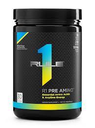 Rule 1 pre  blue razz lemonade
