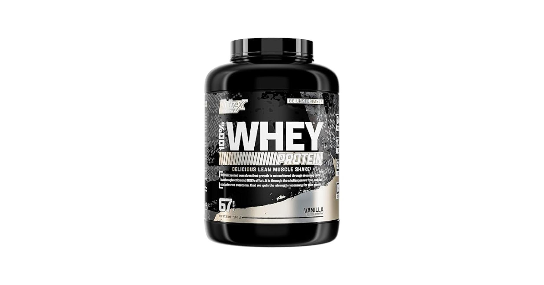 Nutrex / Whey Protein Vanilla 2.26Kg / بروتين واى بنكهة الفانيليا