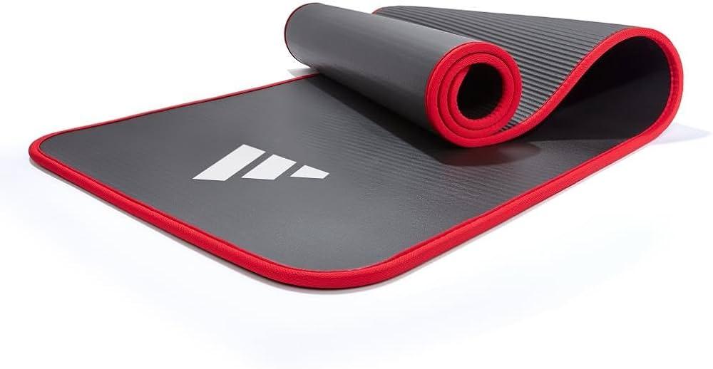 Adidas /Training Mat-Black and Red-10Mm  / فرشة تمارين اديداس