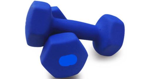 Colored Dumbbells 5kg