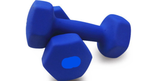 Colored Dumbbells 8kg