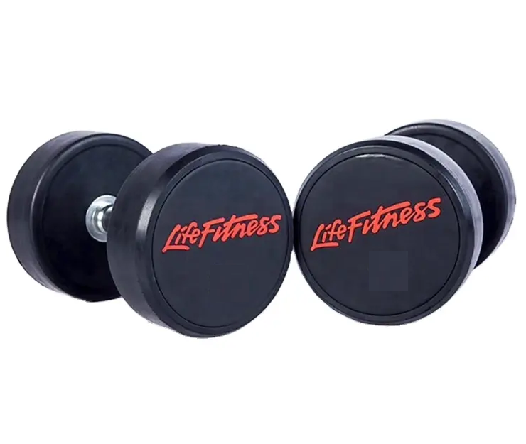 LF / Rubber dumbbells 15kg