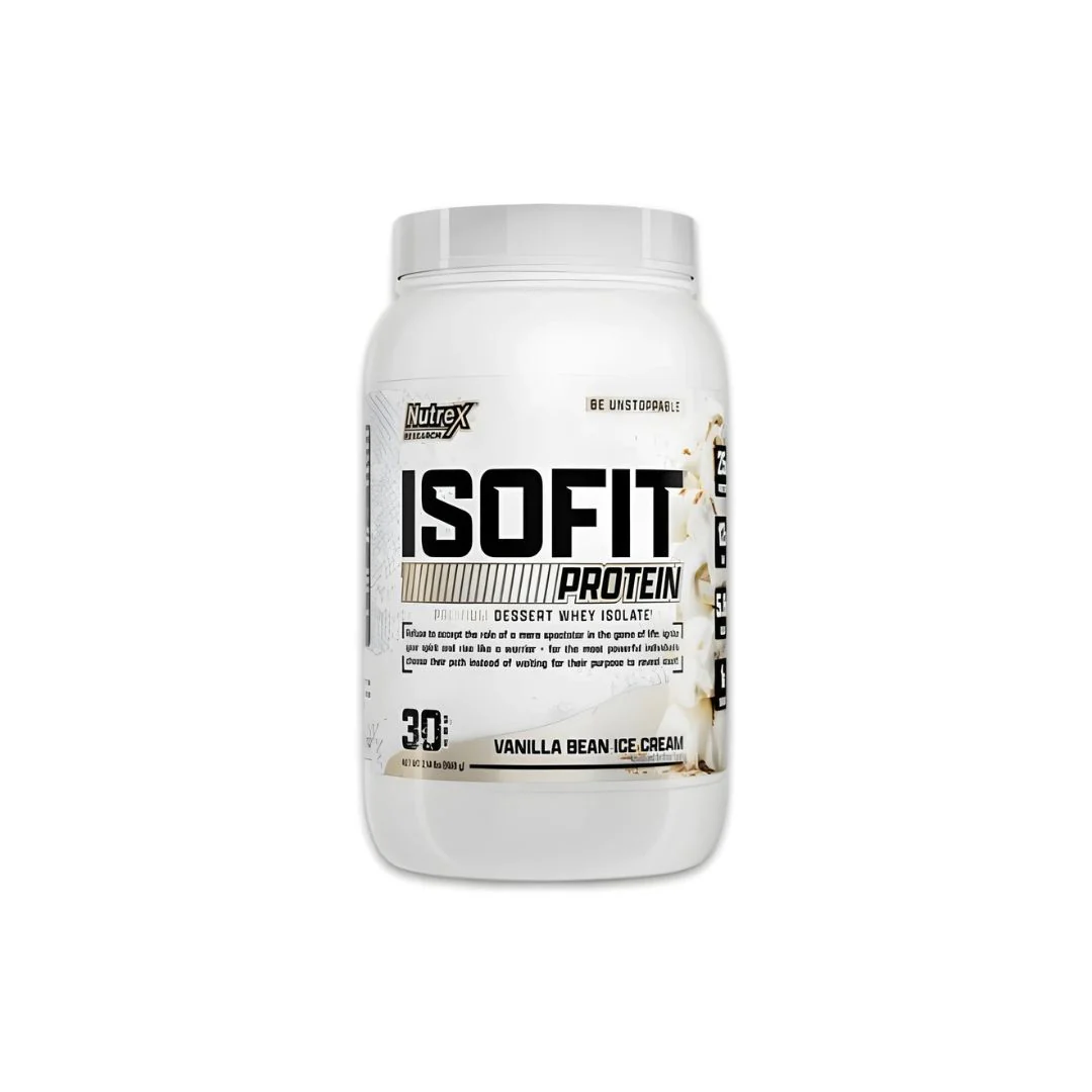 Nutrex Research / Iso Fit Protein 30 Ser Vanilla Bean Ice Cream بروتين ايزو بنكهة فانيلا