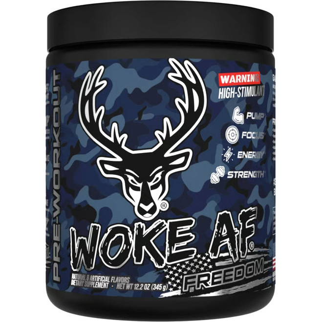 Buckedup-Pre-workout Free Dom 345g مشروب طاقة