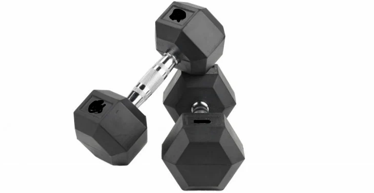 Ramaco / Rubber Dumbbell  12.5kg / راماكو / دمبلز 12.5 كجم