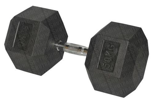 Ramaco / Rubber Dumbbells 2.5kg / دمبلز 2.5 كيلو سداسي