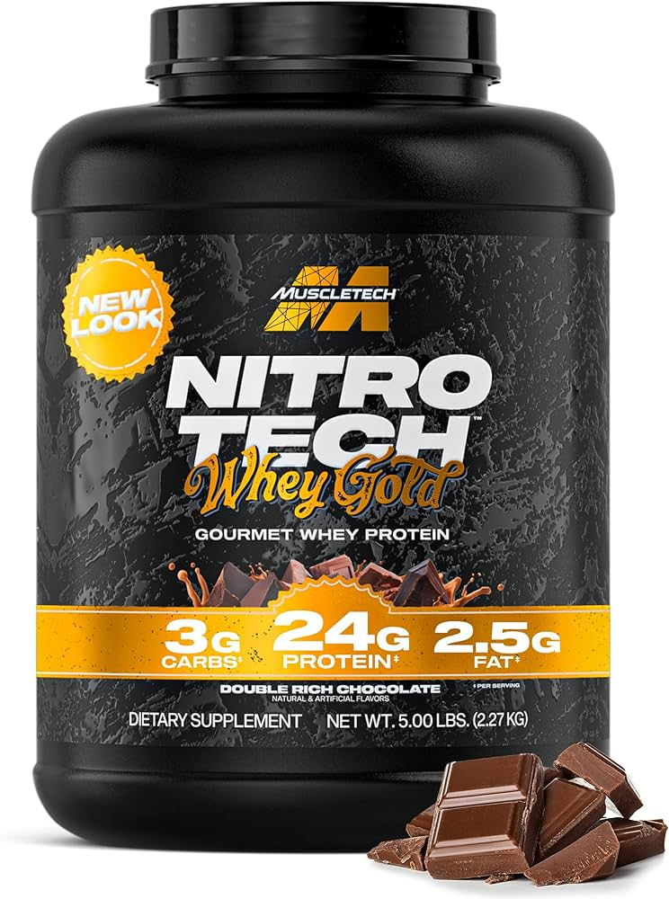 MT / Nitro Tech Whey Isolate 4lbs gourmet/ بروتين واي بنكهة قورمت