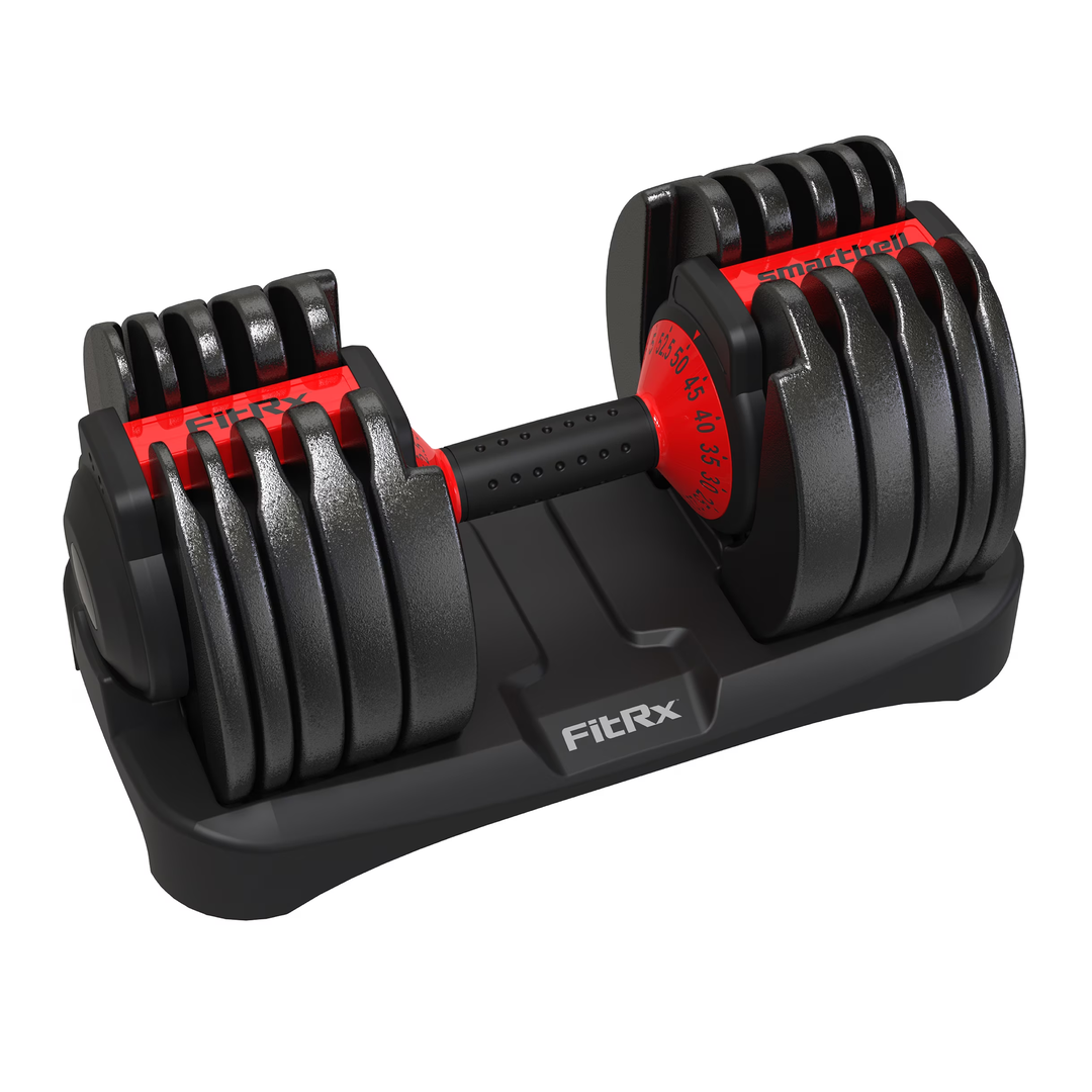 Ramaco- Dumbbells adjustable 5kg to 25kg/ راماكو دمبلز قابل التعديل 5كيلو الي 25كيلو