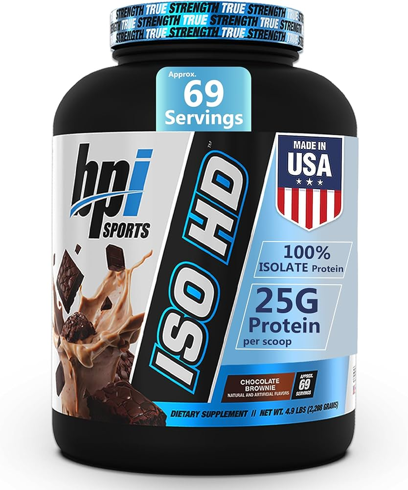 bpi/ ISO HD Pure - Chocolate Brownie - 4.9LBS