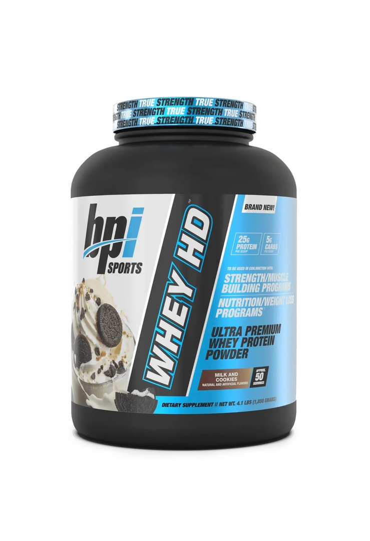 bpi/ Whey HD - Milk and Cookies - 4.1LBS