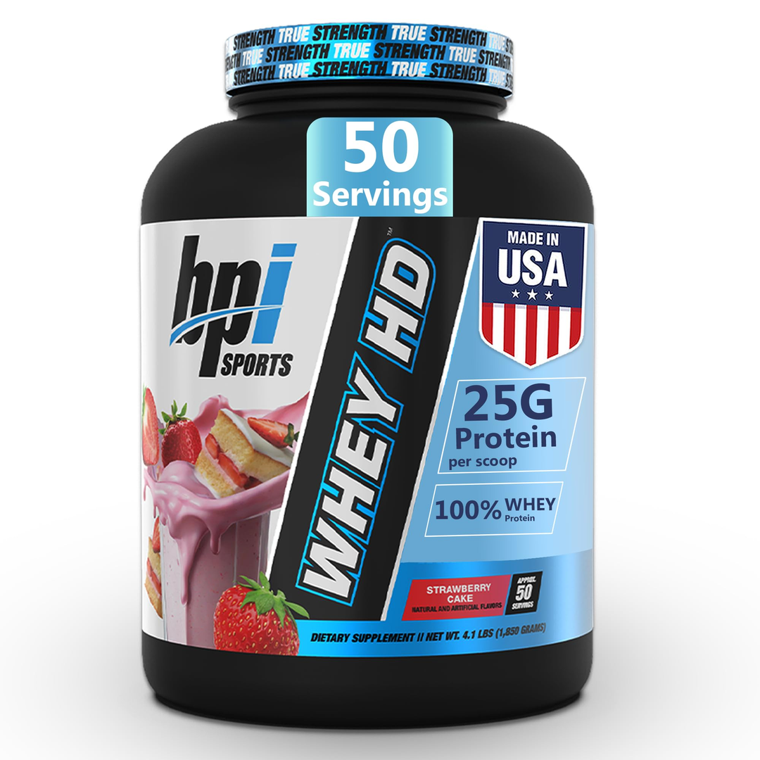 bpi/ Whey HD - strawberry cake - 4.07LBS