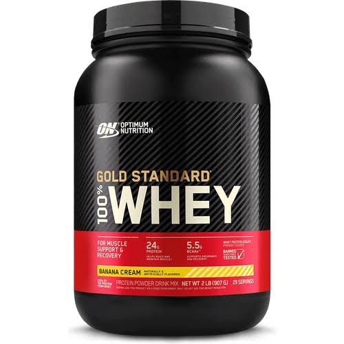 on / whey protein banana cream 900g
