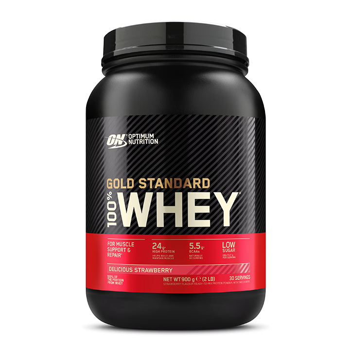 on/whey protein strawberry 900g